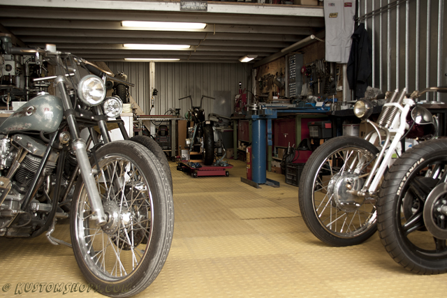 Lucky Nuts Motorcycles Workshop